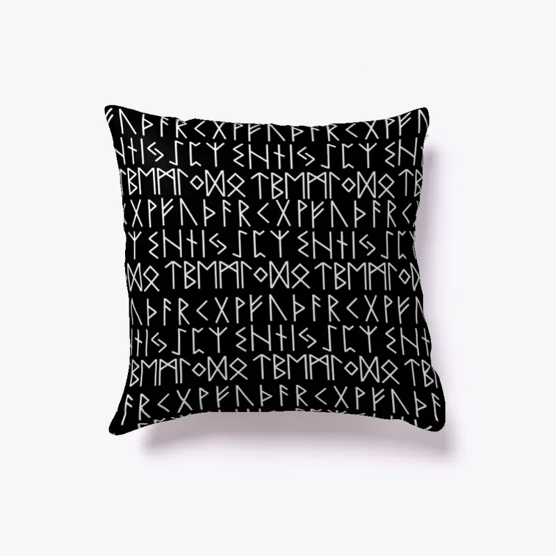 Runes Pillow